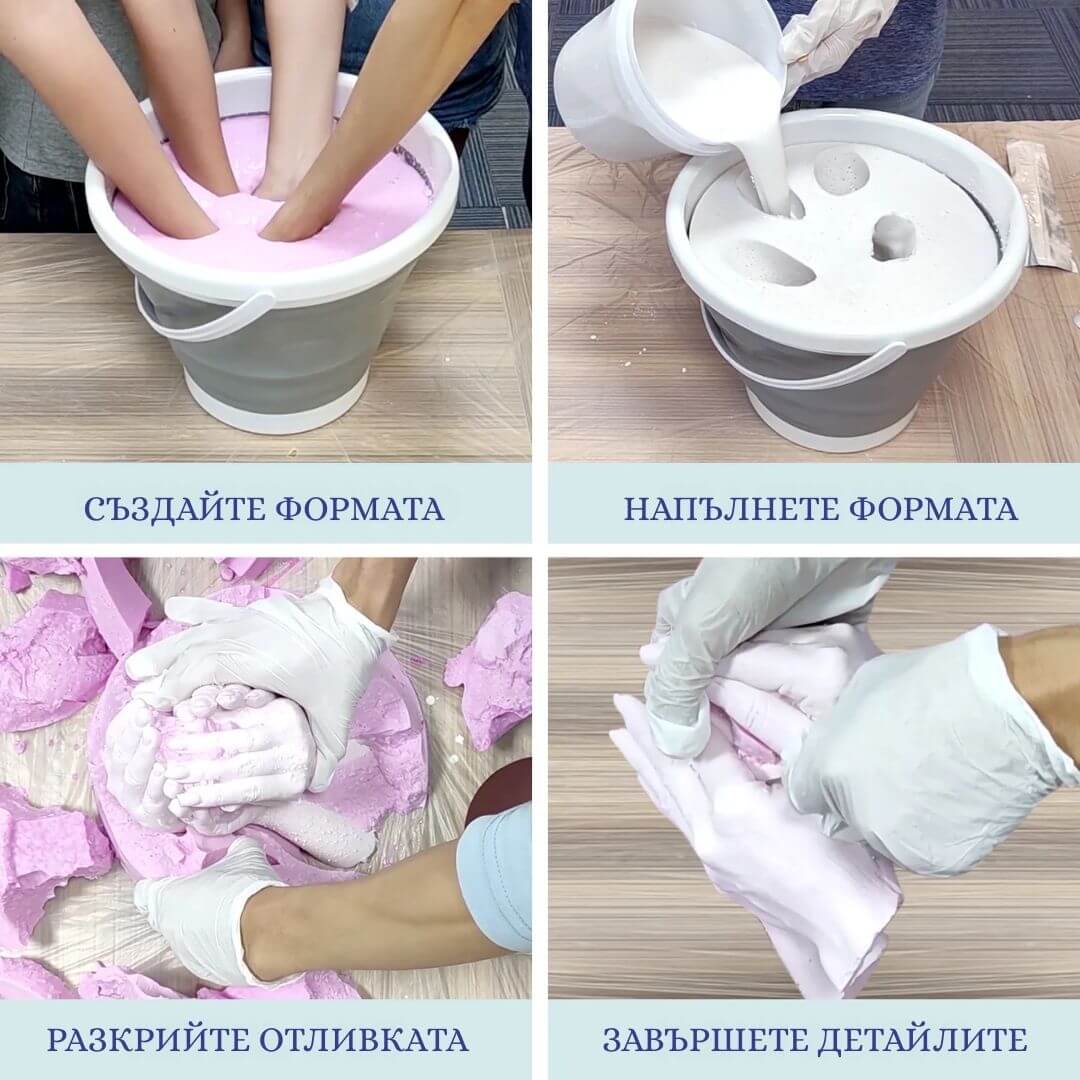 XL комплект за отливки (3 до 6 ръце)